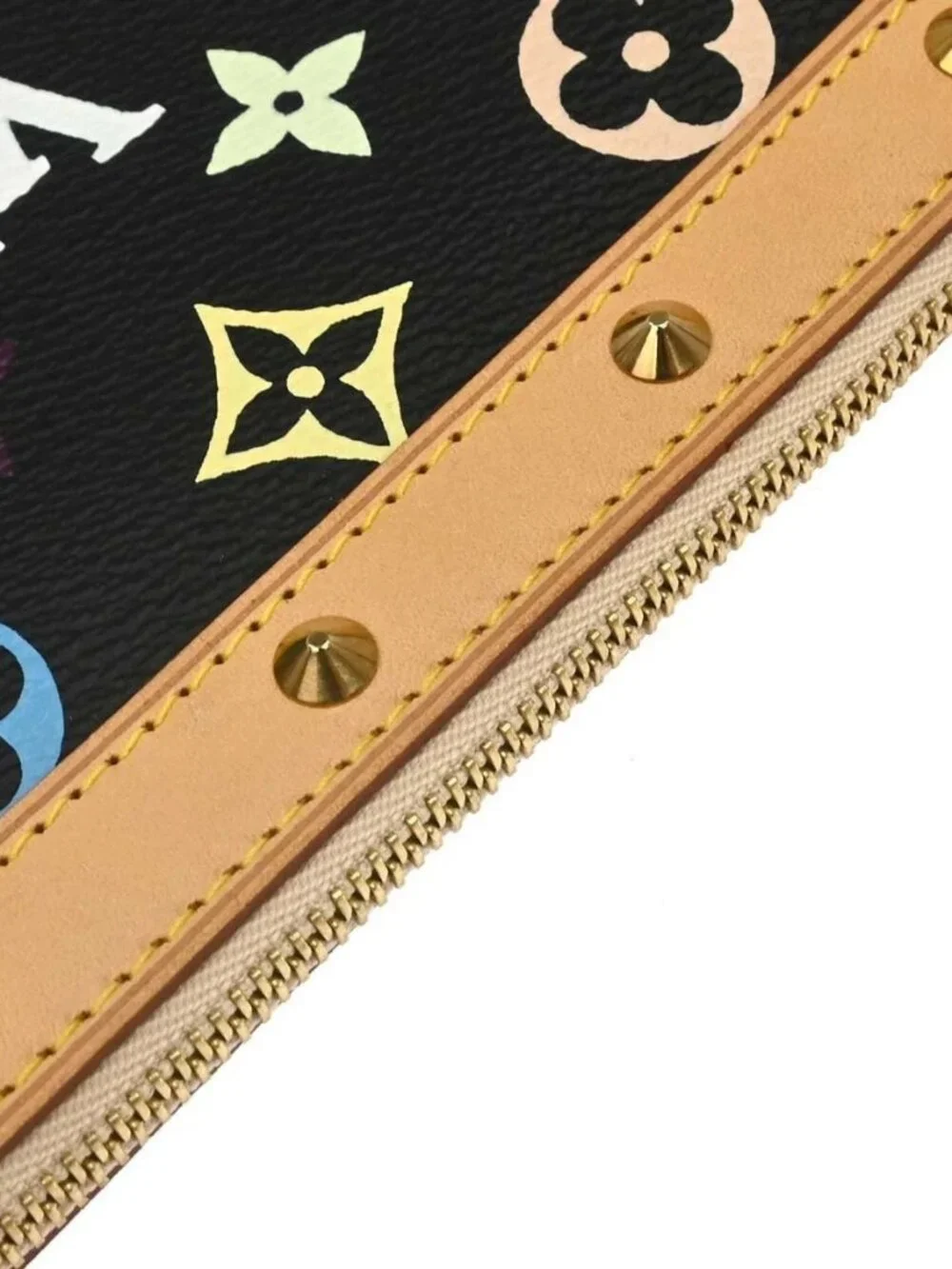 Louis Vuitton Black Multicolor Pochette Accessoires M92648